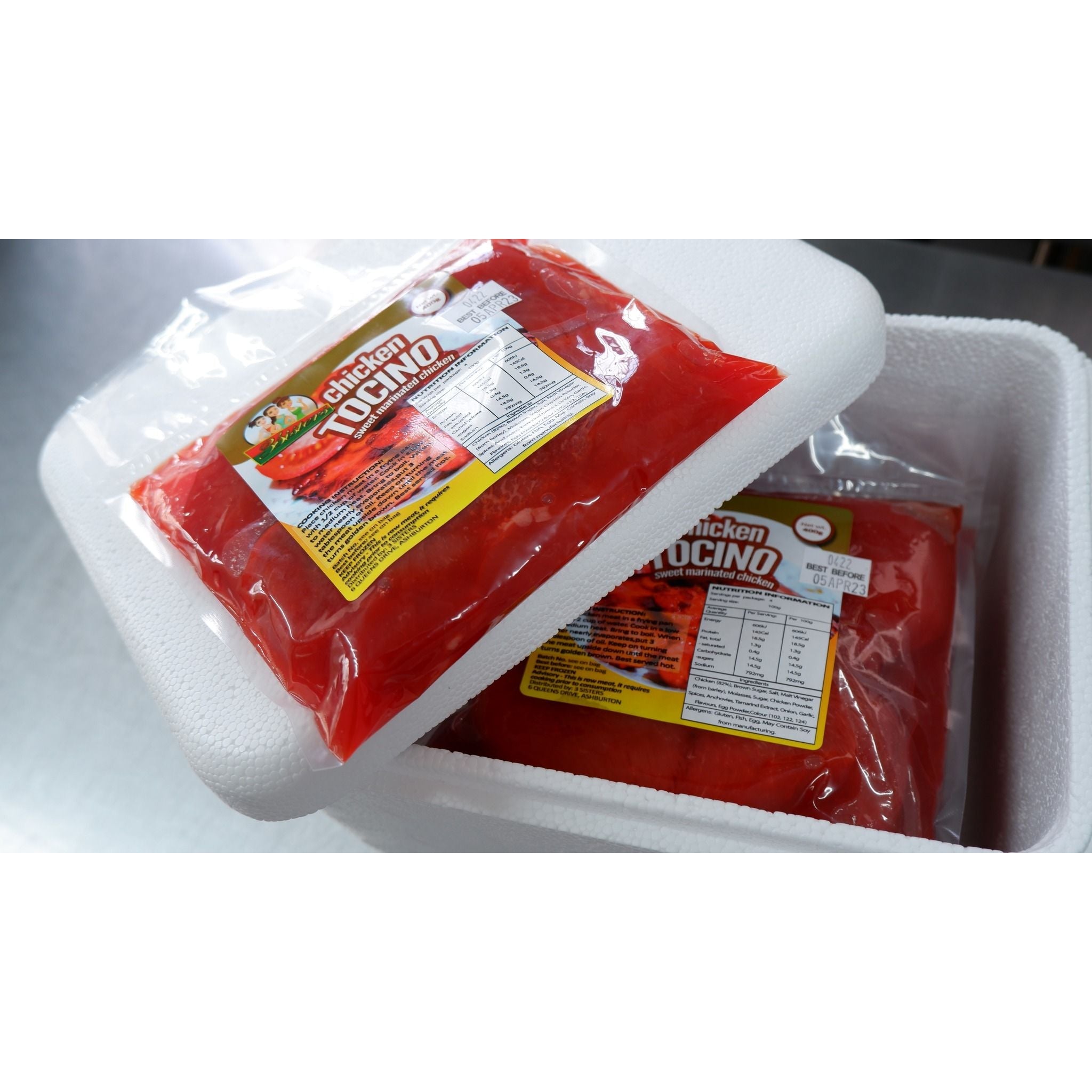 3 Sisters Frozen Chicken Tocino 400g - Golden Buffalo Grocery Store