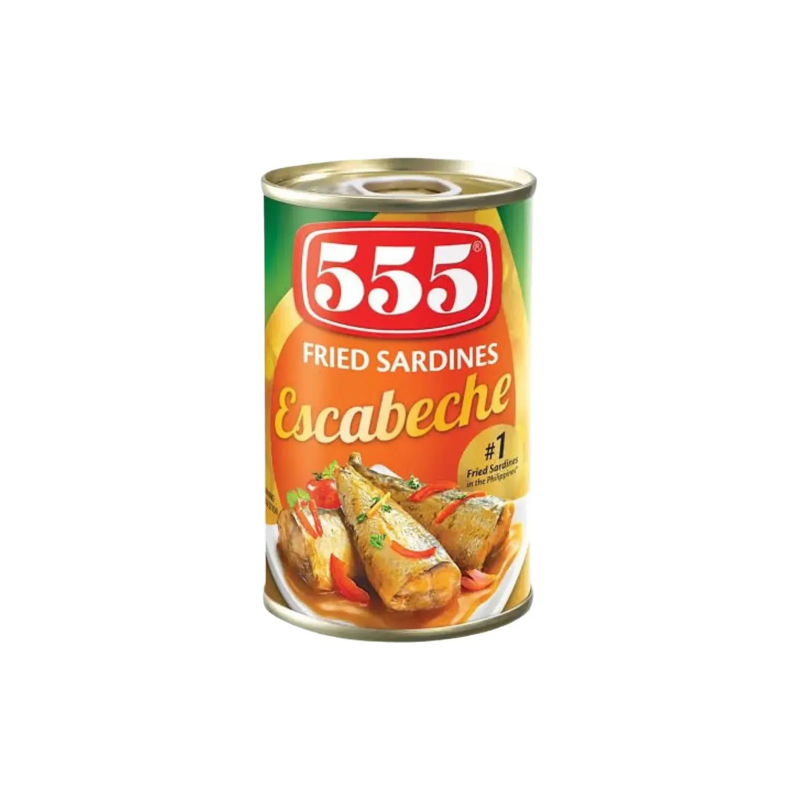 555 Fried Sardines Escabeche 155g - Golden Buffalo Grocery Store
