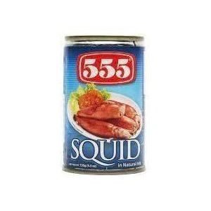 555 Squid in Natural Ink 155g - Golden Buffalo Grocery Store