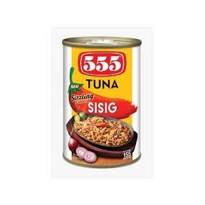 555 Tuna Sizzling Sisig 155g - Golden Buffalo Grocery Store