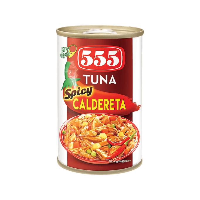 555 Tuna Spicy Caldereta 155g - Golden Buffalo Grocery Store