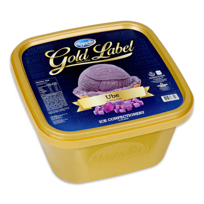 Magnolia Gold Label Frozen Ice Cream Ube 1.5L Tub