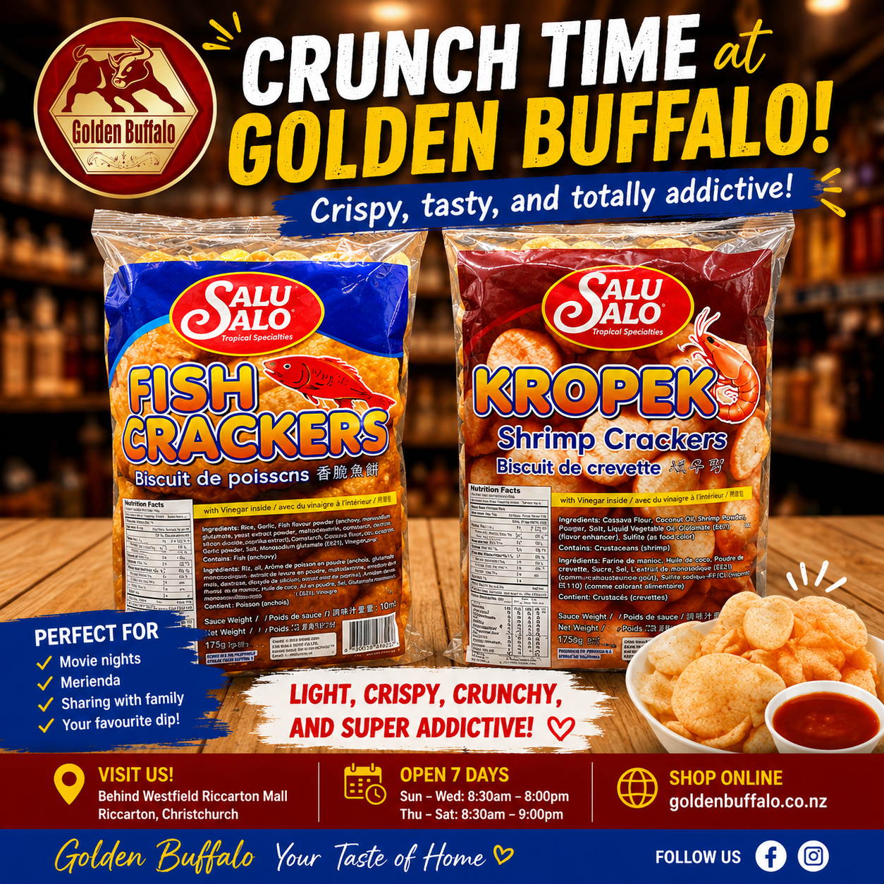 Filipino Grocery Golden Buffalo