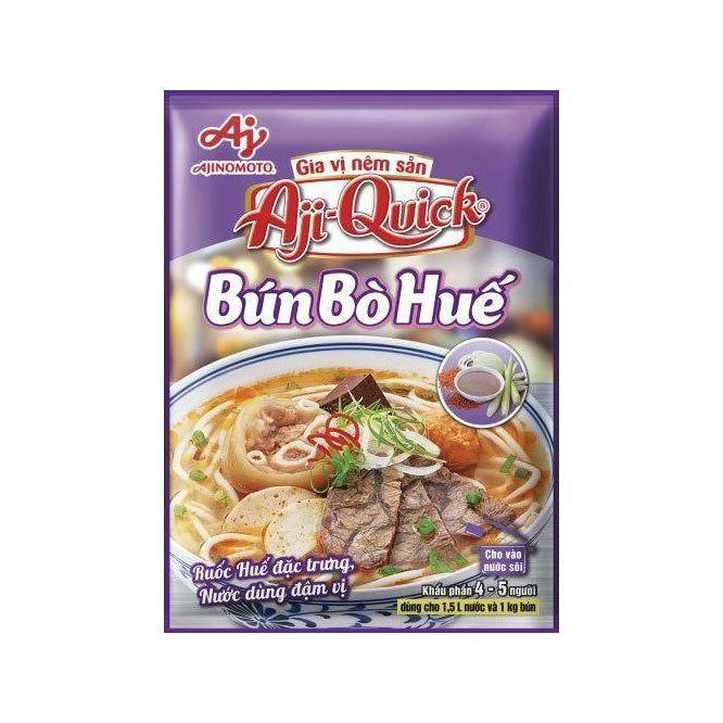 Aji Quick Bun Bo Hue Seasoning Powder - Golden Buffalo Grocery Store