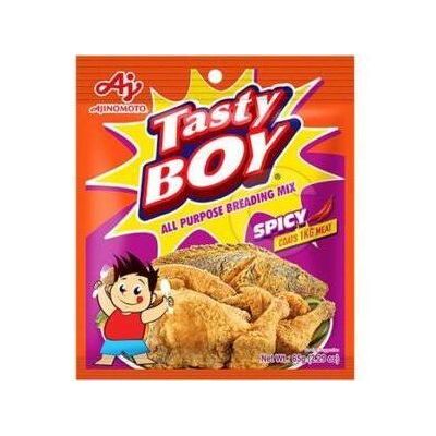 Ajinomoto Tasty Boy Breading Mix 65g x 12 - Spicy - Golden Buffalo Grocery Store