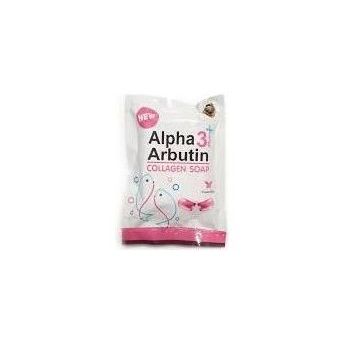 Alpha 3+ Plus Arbutin Collagen Soap - Golden Buffalo Grocery Store