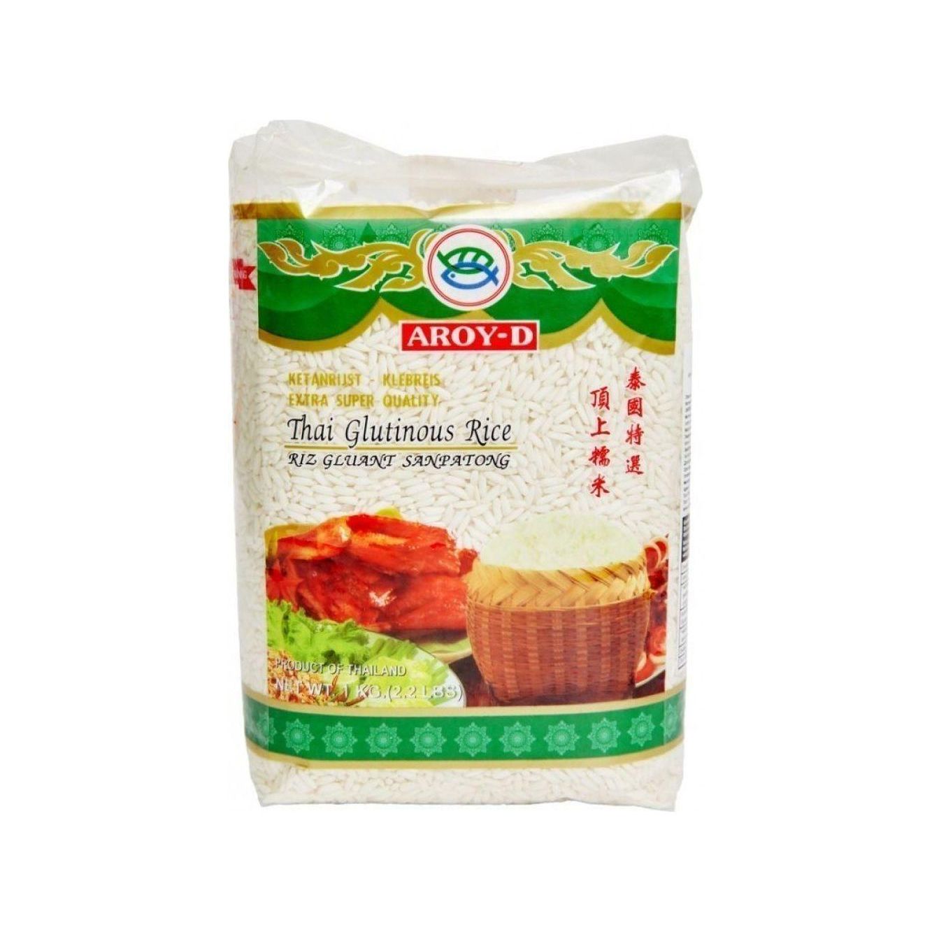 Aroy - D Glutinous Rice 1kg - Golden Buffalo Grocery Store