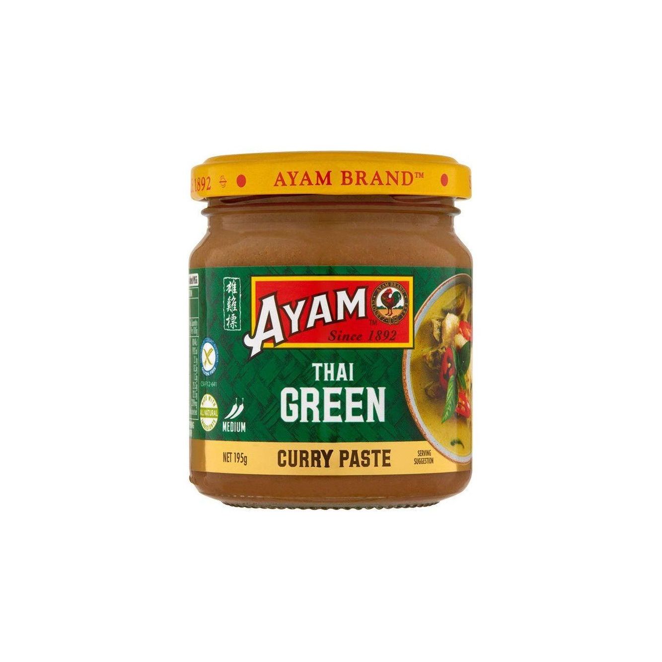 Ayam Thai Green Curry Paste 185g - Golden Buffalo Grocery Store