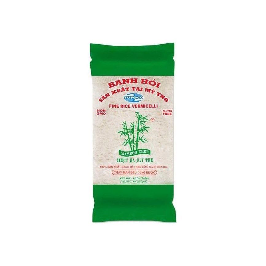 Bamboo Tree Fine Rice Vermicelli - Banh Hoi (White) 340g - Golden Buffalo Grocery Store