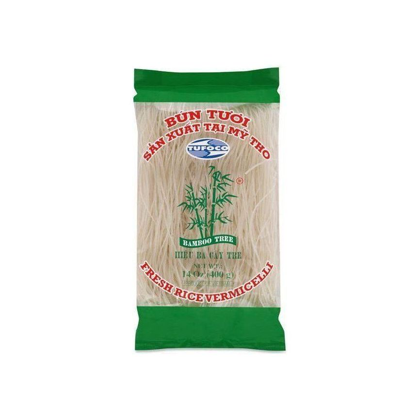 Bamboo Tree Rice Vermicelli - Bun Tuoi 400g - Golden Buffalo Grocery Store
