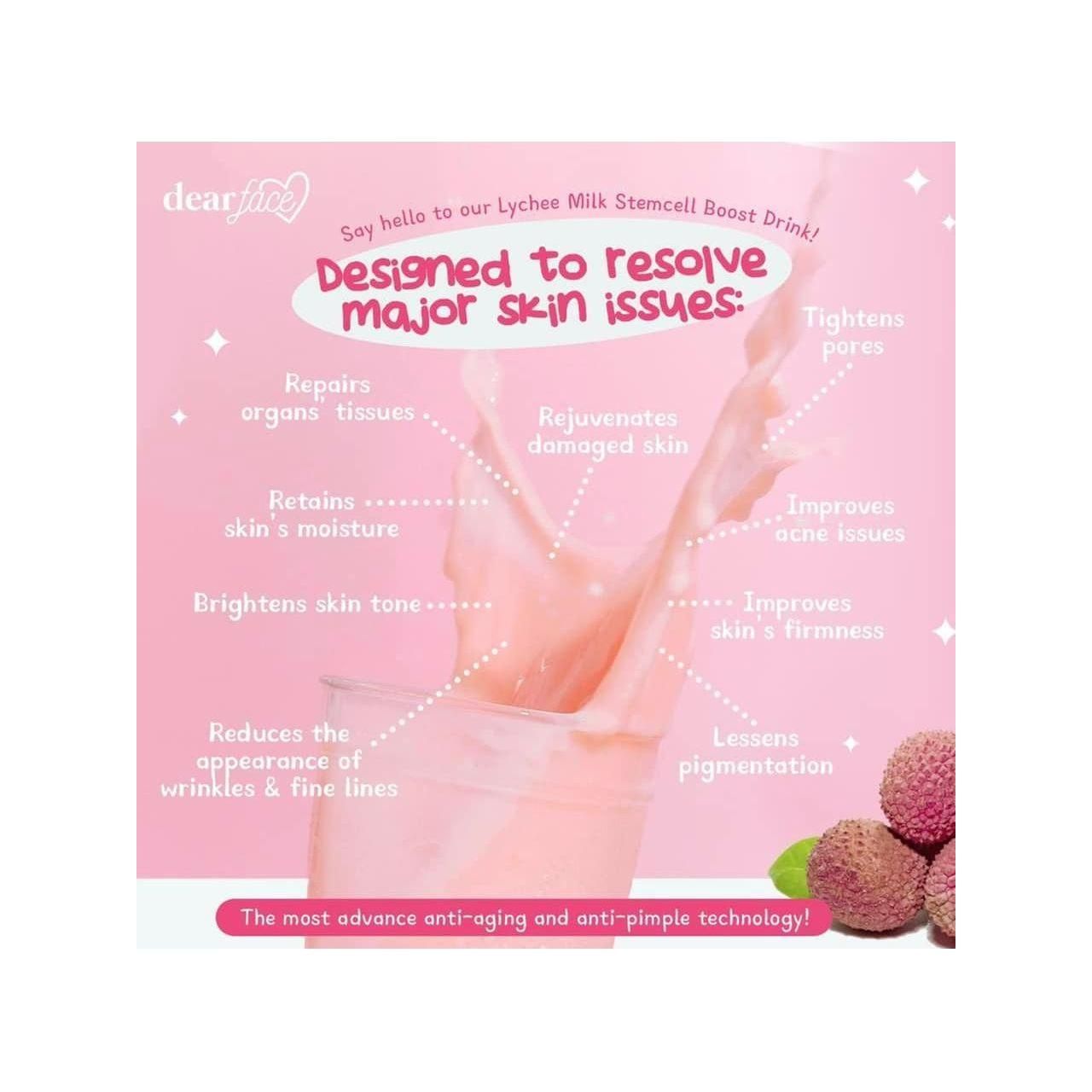 Beauty Milk Japanese Lychee 18g x 10 - Golden Buffalo Grocery Store