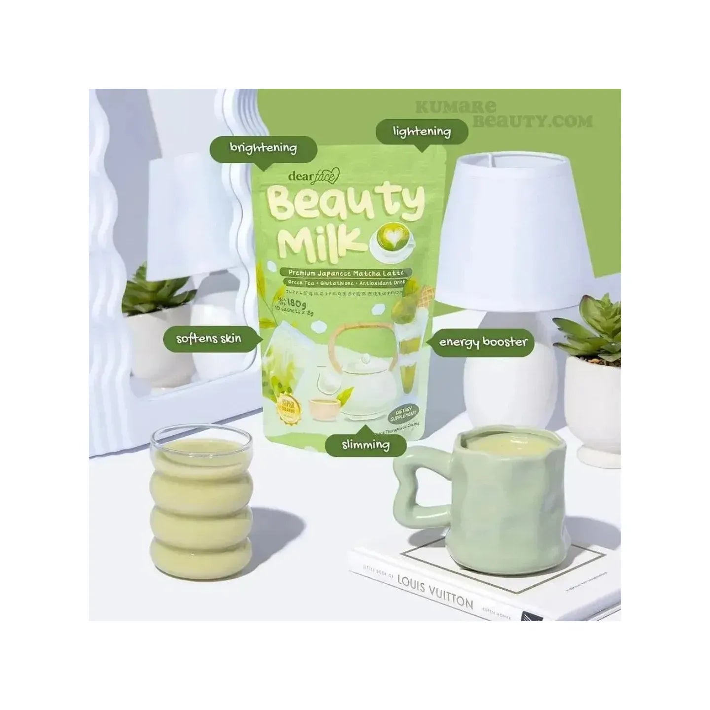 Beauty Milk Matcha Latte - Golden Buffalo Grocery Store