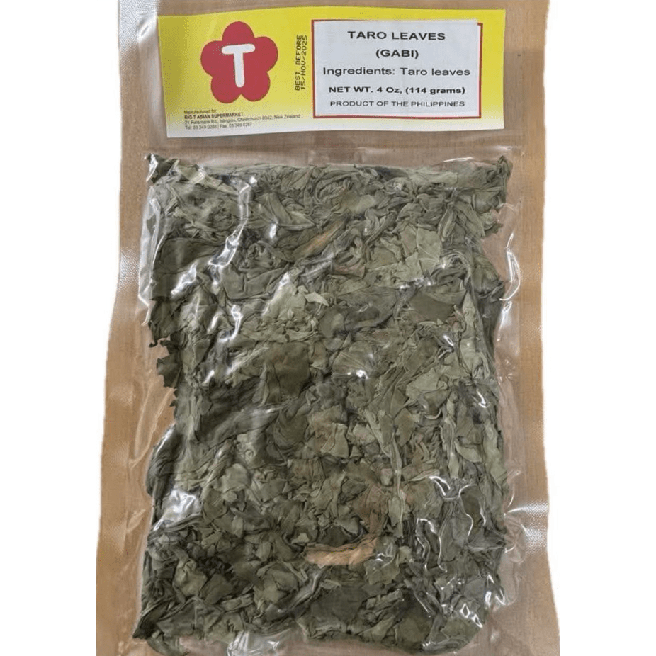 Big T Dried Taro Leaves 114g - Golden Buffalo Grocery Store
