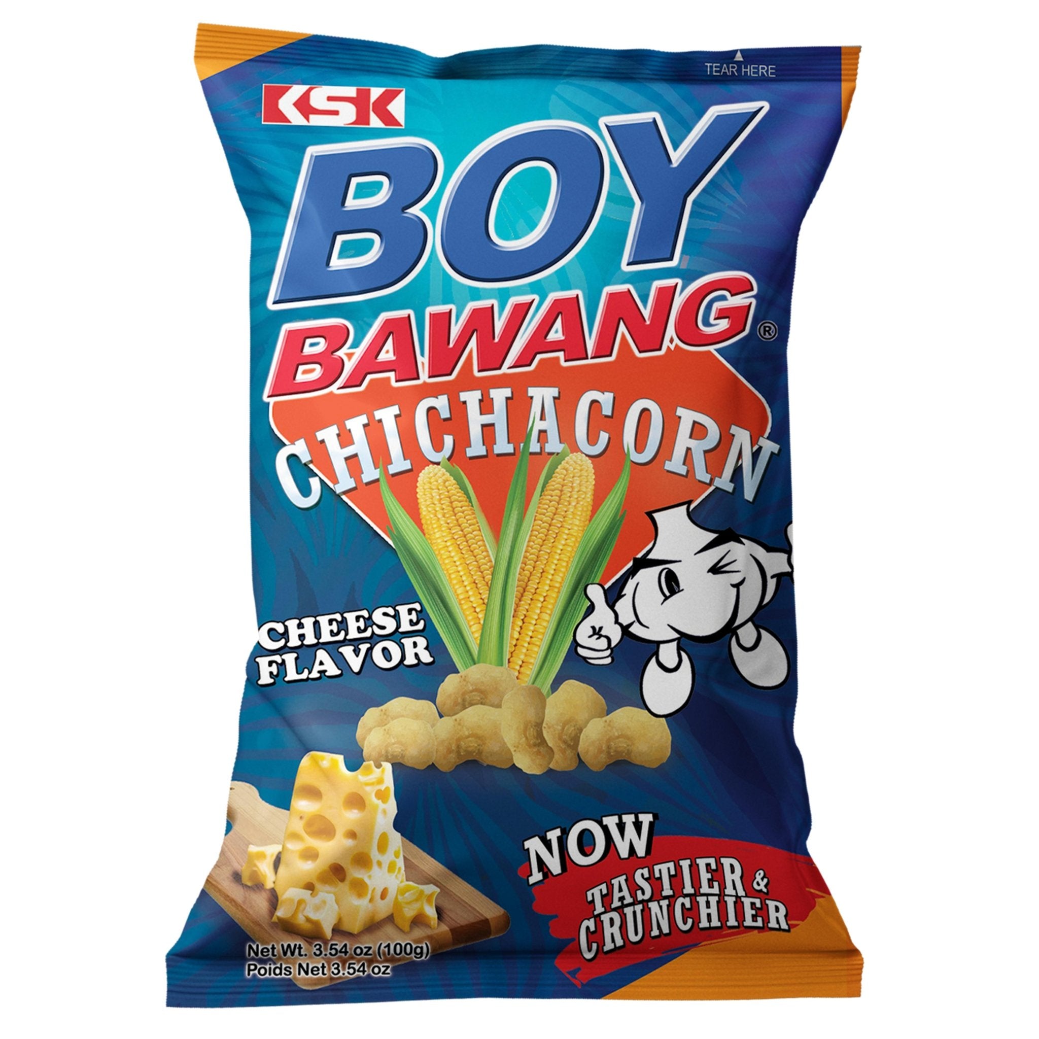 Boy Bawang Chichacorn - Cheese - Golden Buffalo Grocery Store