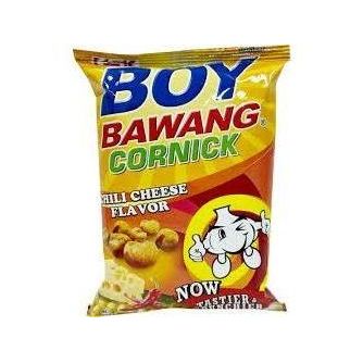 Boy Bawang Cornicks - Chili Cheese 80g - Golden Buffalo Grocery Store