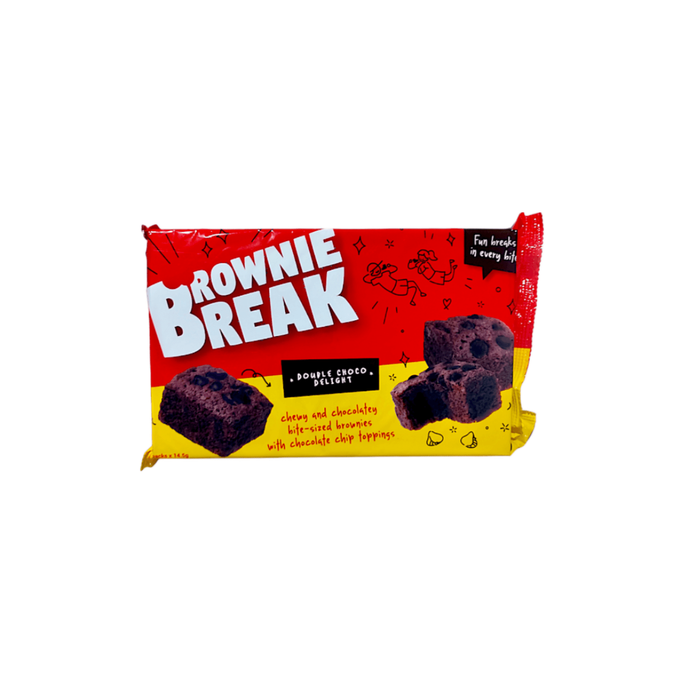 Brownie Break Double Choco 14.5g x 20 - Golden Buffalo Grocery Store