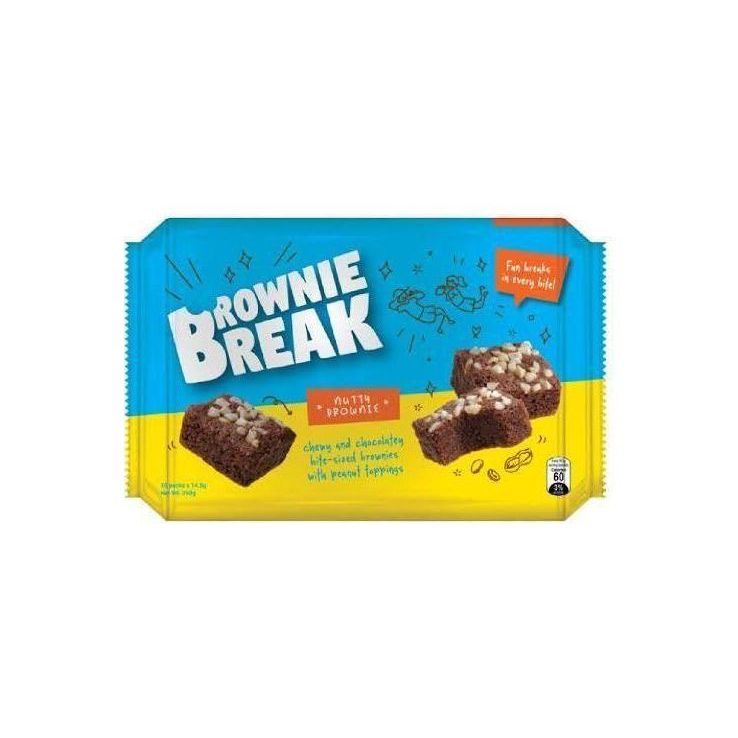 Brownie Break Nutty Brownie 14.5g x 20 - Golden Buffalo Grocery Store