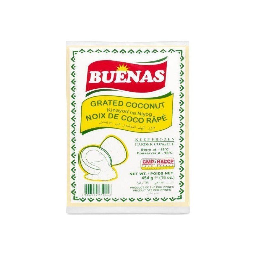 Buenas Grated Coconut 454g - Golden Buffalo Grocery Store