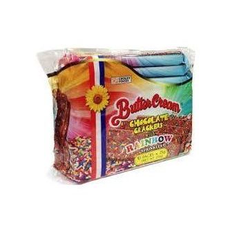 ButterCream Chocolate Crackers Rainbow 250g - Golden Buffalo Grocery Store