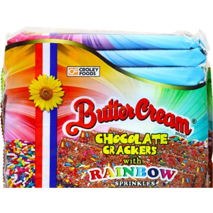 ButterCream Chocolate Crackers Rainbow 250g - Golden Buffalo Grocery Store