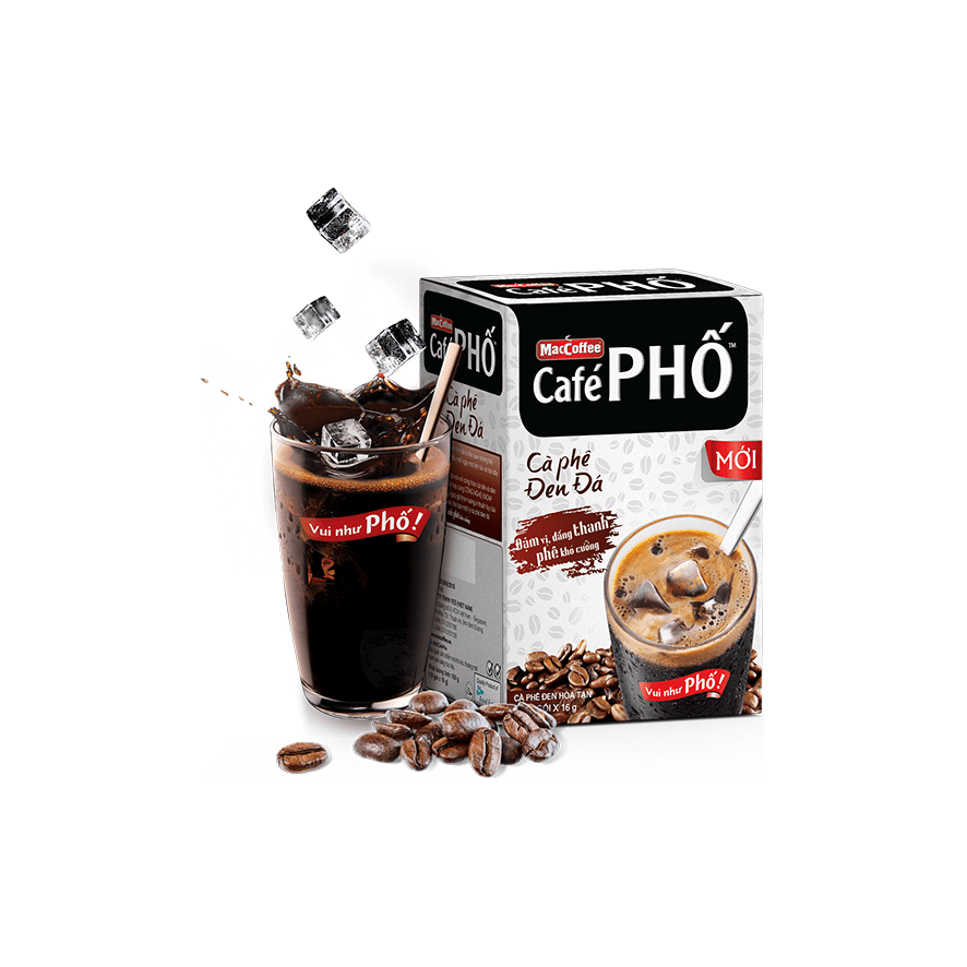Cafe Pho Black Coffee 160g - Golden Buffalo Grocery Store