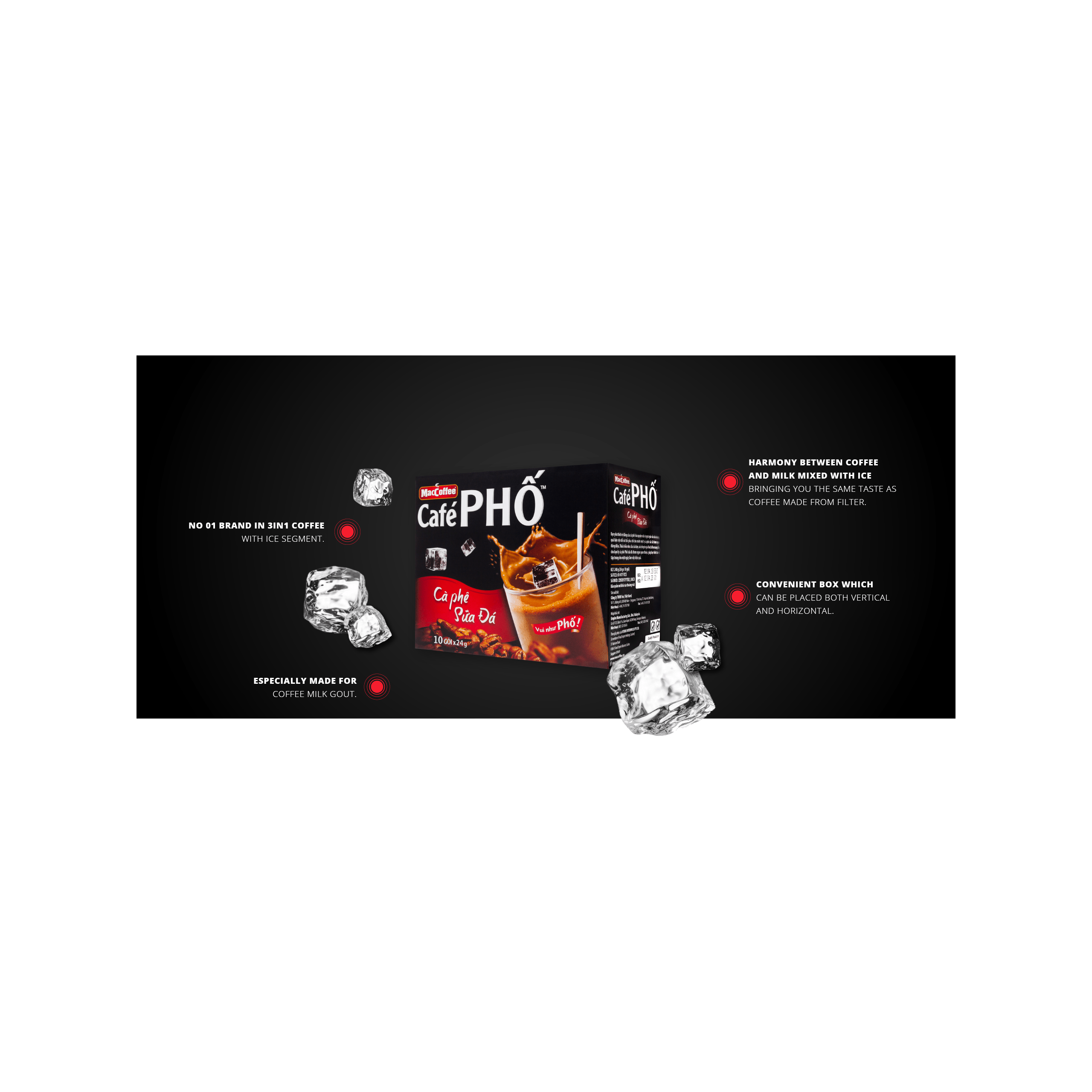 Cafe Pho Milk Coffee 240g - Golden Buffalo Grocery Store