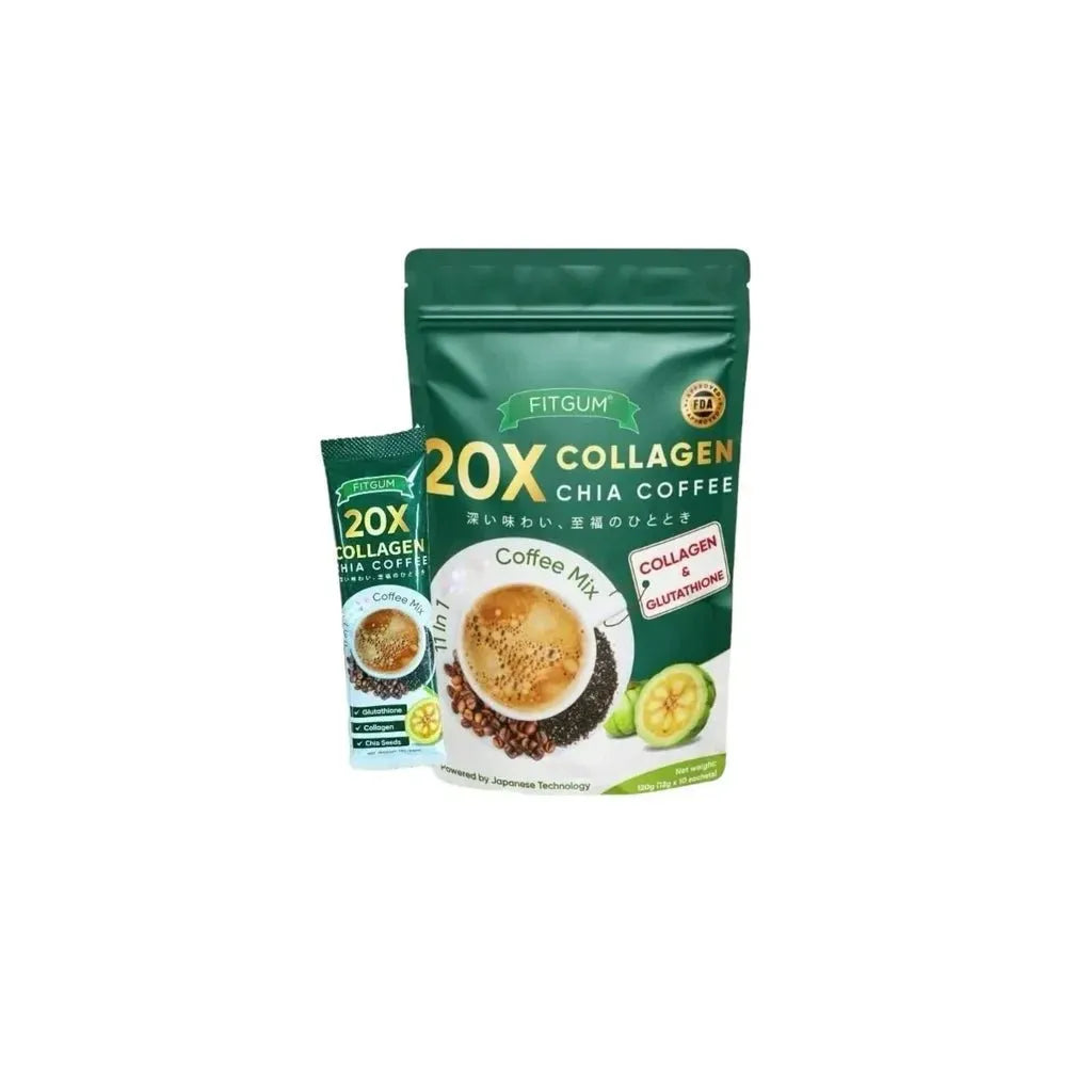 Fitgum 20x Collagen Chia Collagen 120g - Golden Buffalo Grocery Store