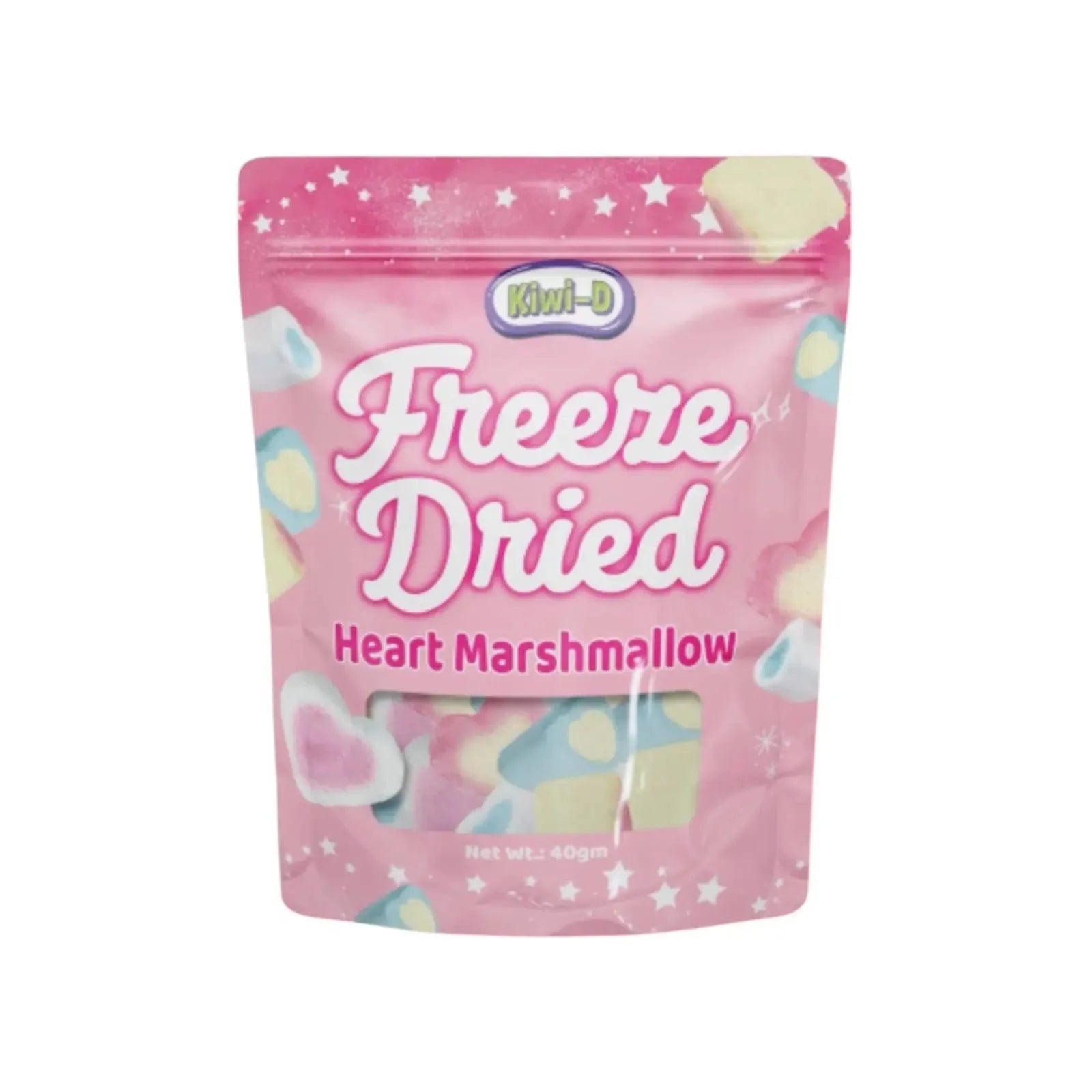 Freeze Dried Heart Marshmallow 40g - Golden Buffalo Grocery Store
