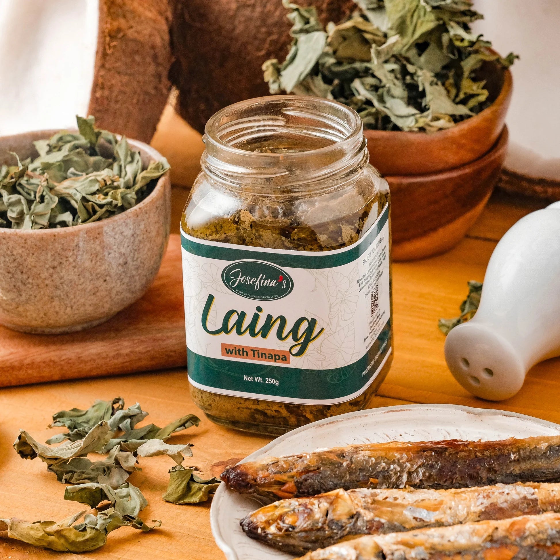 Josefina's Laing with Tinapa 250g - Golden Buffalo Grocery Store