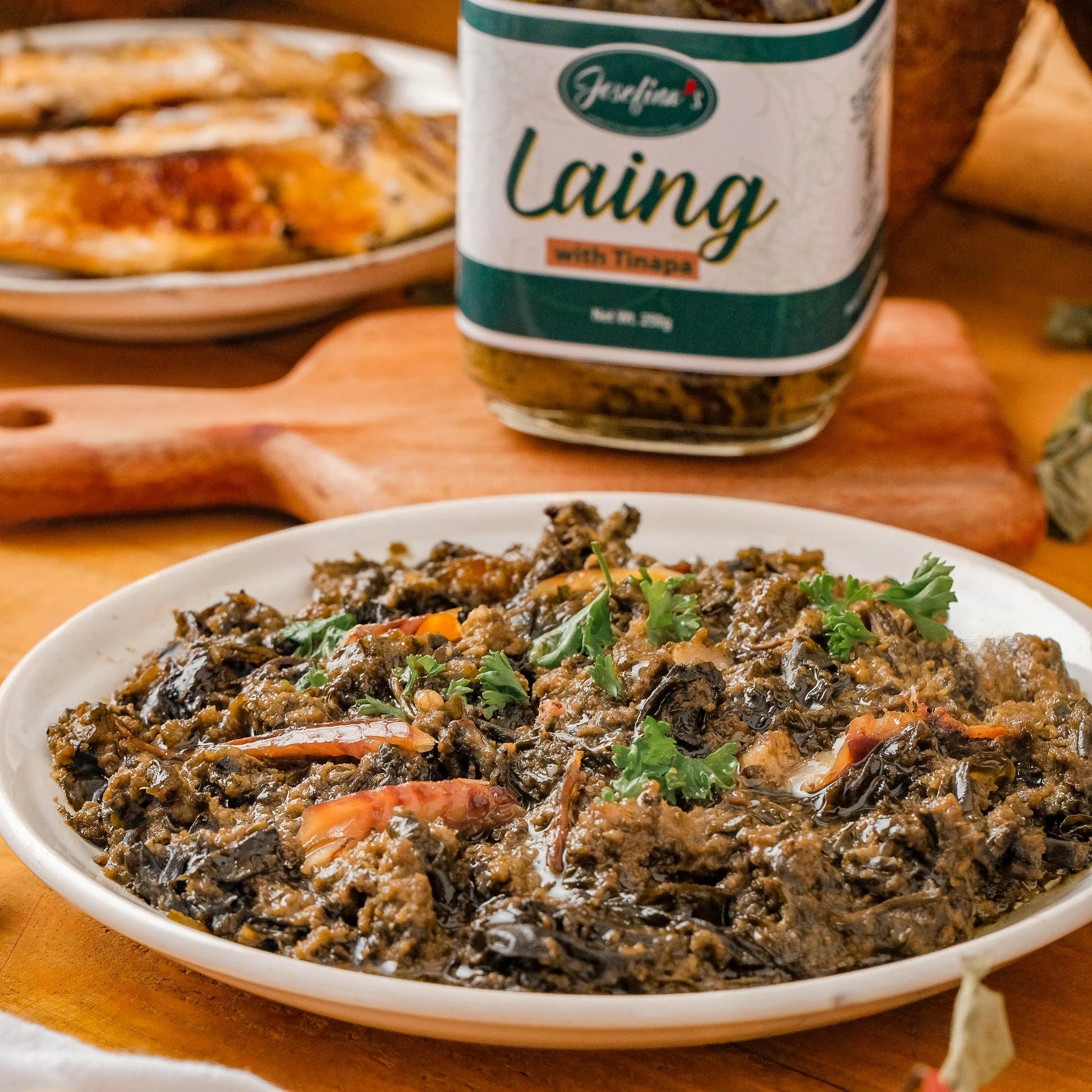 Josefina's Laing with Tinapa 250g - Golden Buffalo Grocery Store