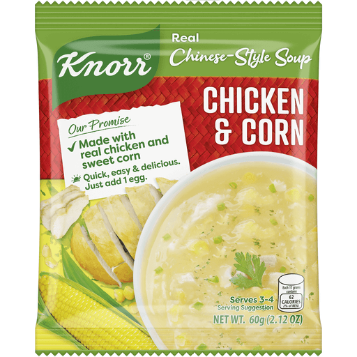 Knorr Chicken & Corn Soup 60g - Golden Buffalo Grocery Store