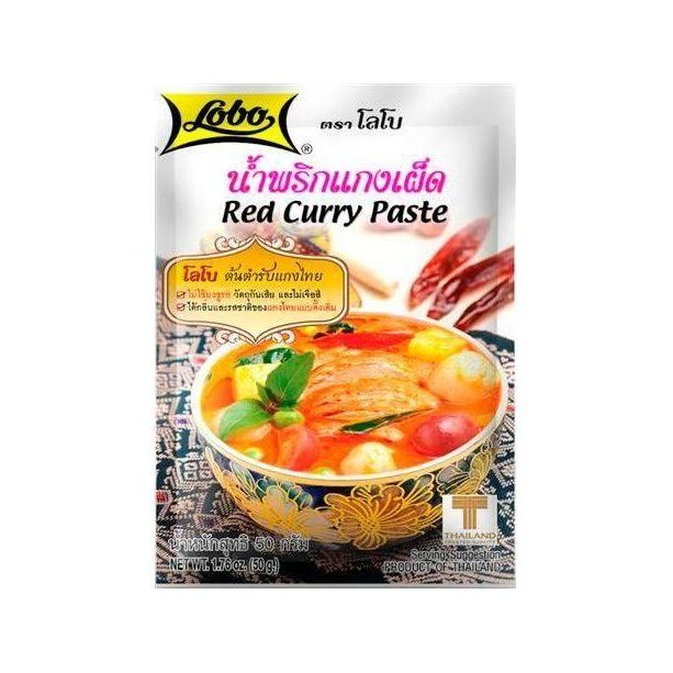 Lobo Red Curry Paste 50g - Golden Buffalo Grocery Store