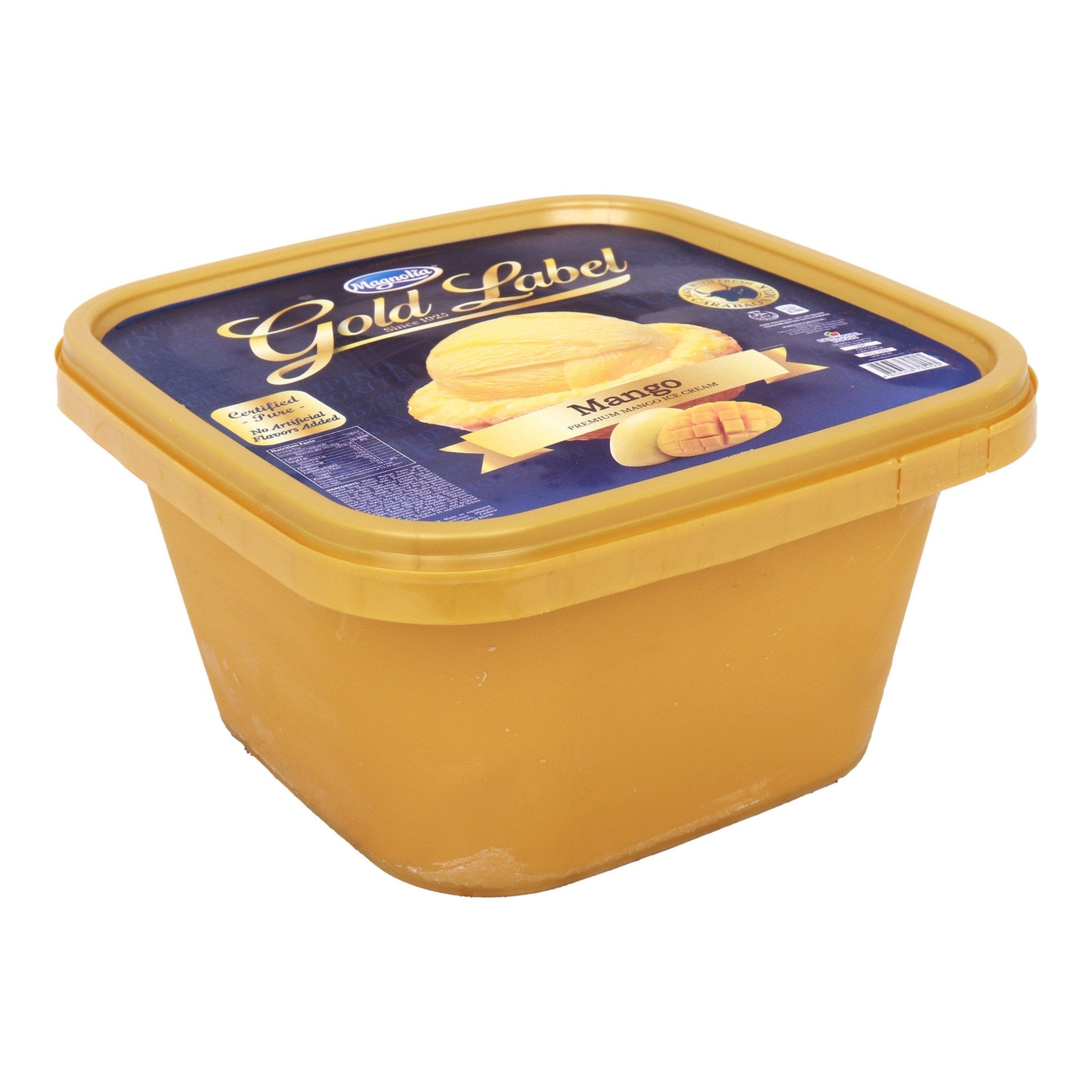 Magnolia Gold Label Frozen Ice Cream Mango 1.3 L Tub - Golden Buffalo Grocery Store