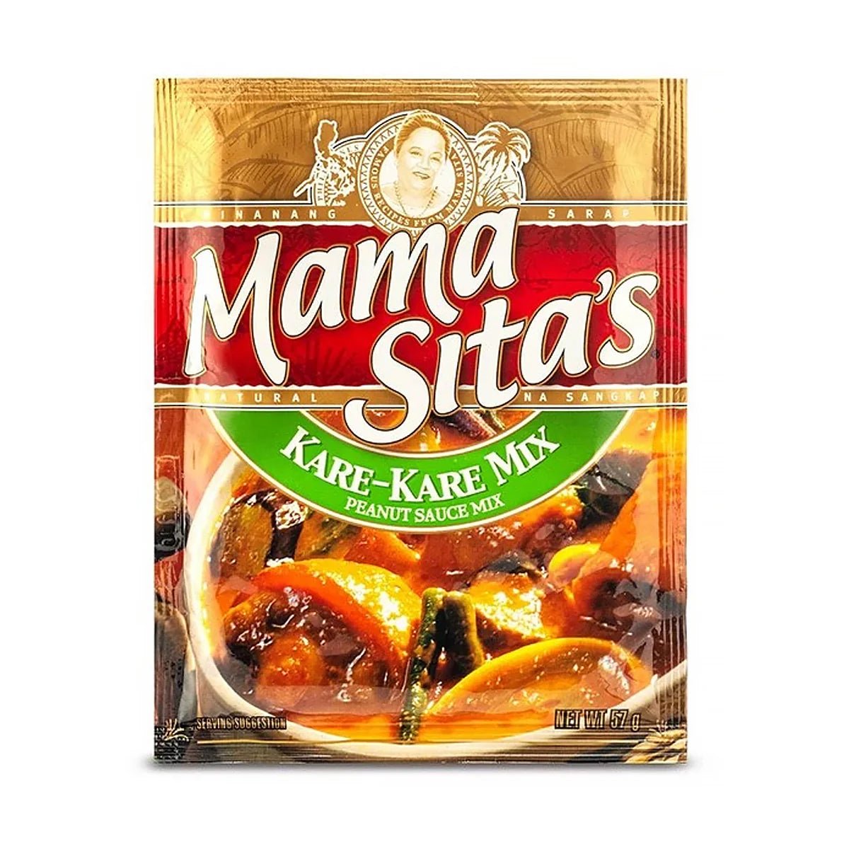 Mama Sita Peanut Sauce Mix (kare Kare) 57g - Golden Buffalo Grocery Store
