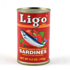 Ligo Sardines in Chili Tomato Sauce 155g