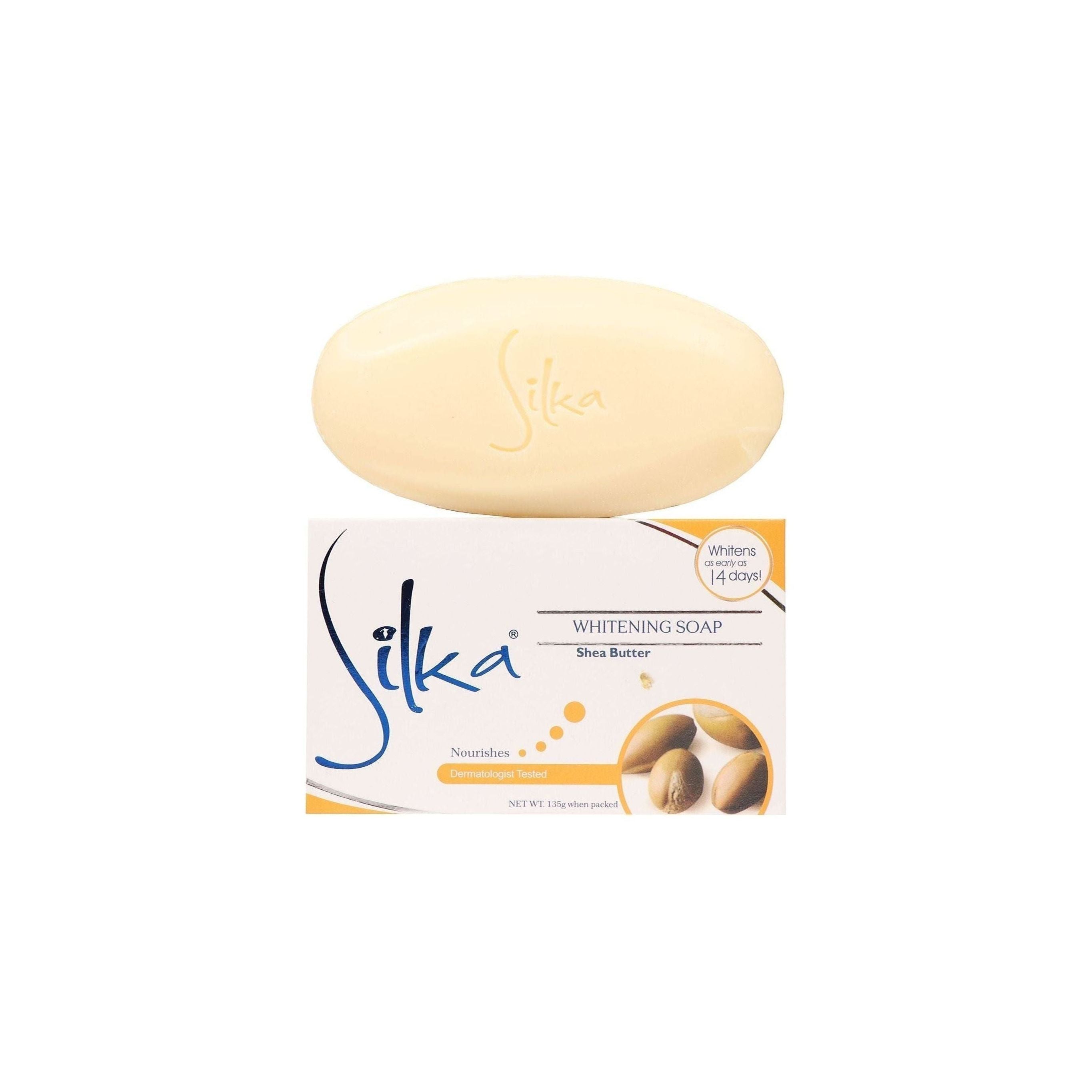 Silka Whitening Herbal Soap Shea Butter 135g - Golden Buffalo Grocery Store