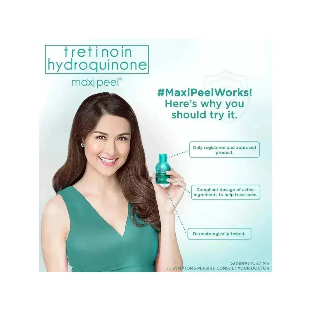 Tretinon Hydroquinone Maxi Peel 3 - 60ml - Golden Buffalo Grocery Store