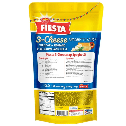 White King Fiesta 3 Cheese Spaghetti Sauce 900g - Golden Buffalo Grocery Store