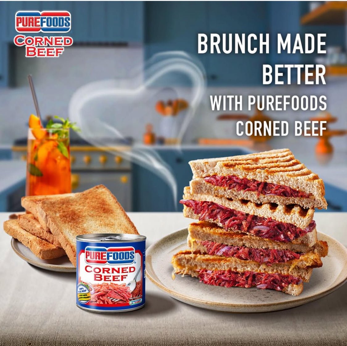 Purefoods Corned Beef 210g – Taste the Filipino Breakfast Classic in New Zealand - Golden Buffalo Grocery Store