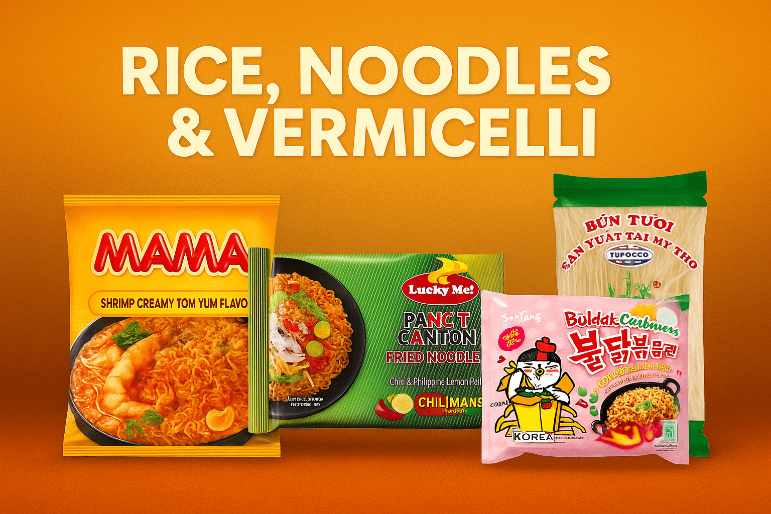 RICE, NOODLES & VERMICELLI - Golden Buffalo Grocery Store