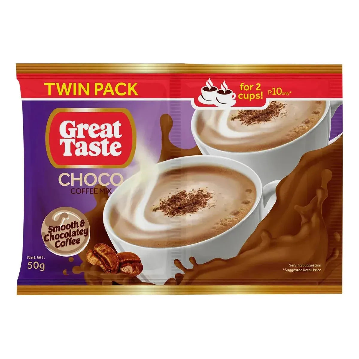 Great Taste Choco Coffee Mix Twin Pack Buy 9 Get 1 Free