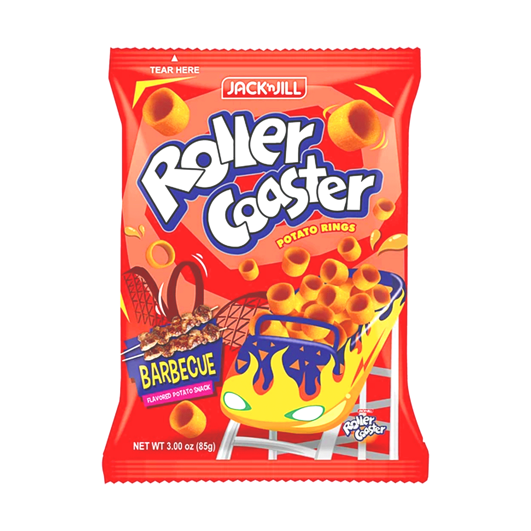 Jack n Jill Roller Coaster Barbeque 85g