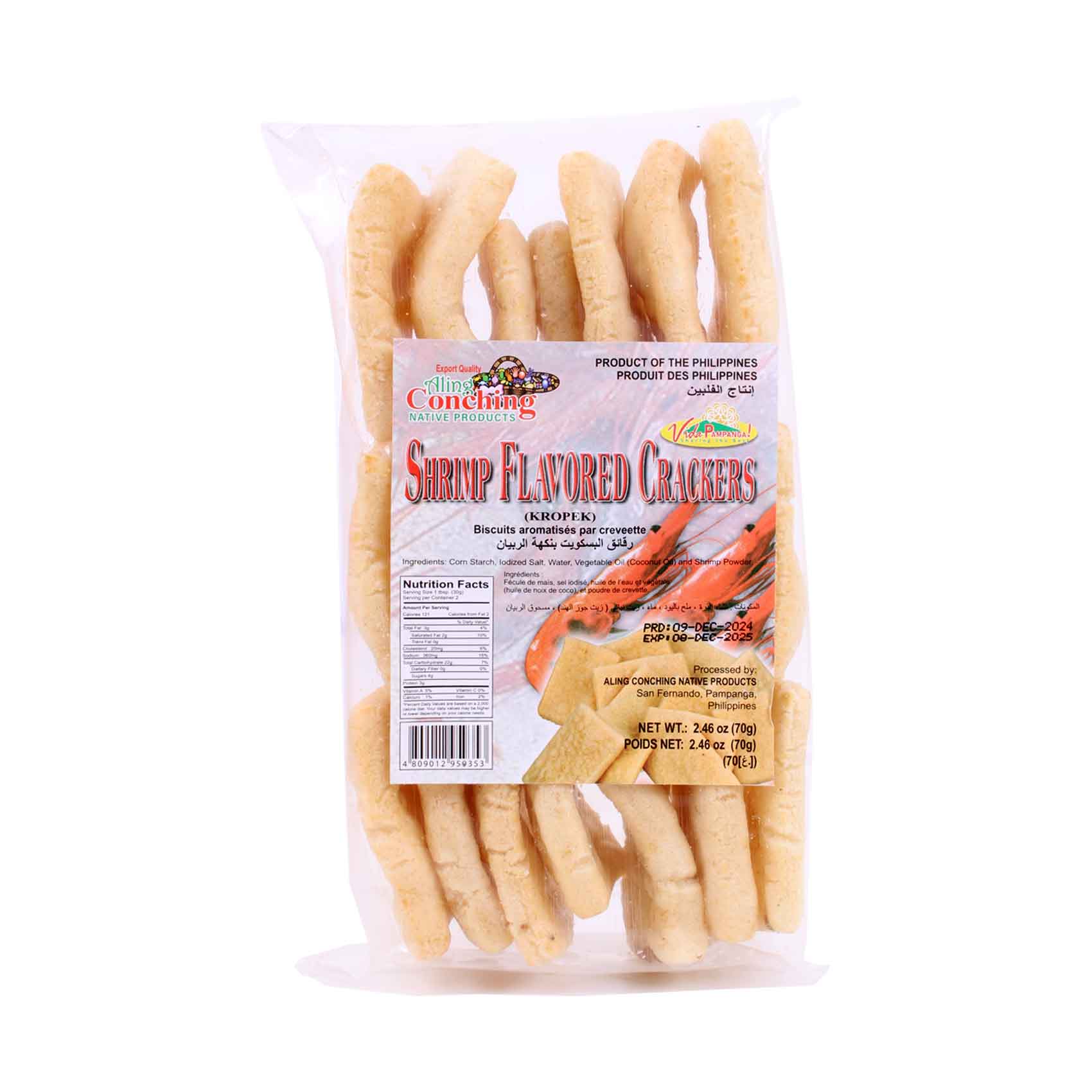 Aling Conching Kropek Shrimp Flavored Crackers 70g