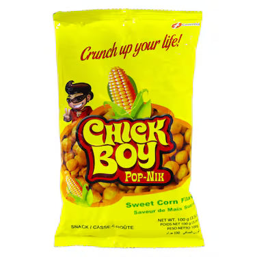 ChickBoy Pop Nik Sweet Corn 100g