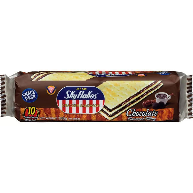 Skyflakes Cracker Sandwich Tsokolate 300g