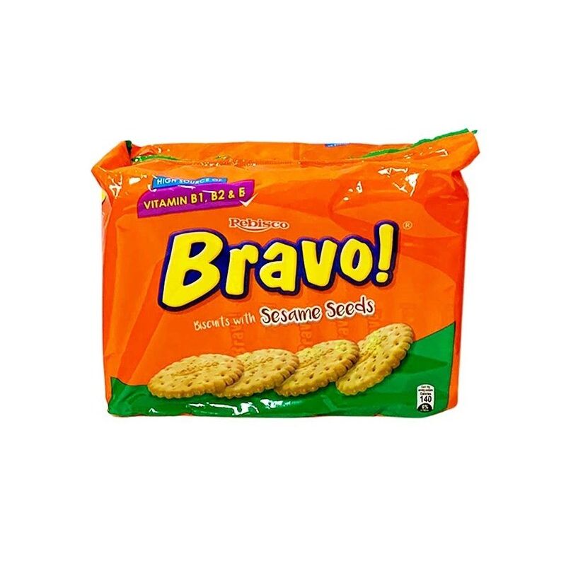 Rebisco Bravo Biscuits with Sesame Seed 300g