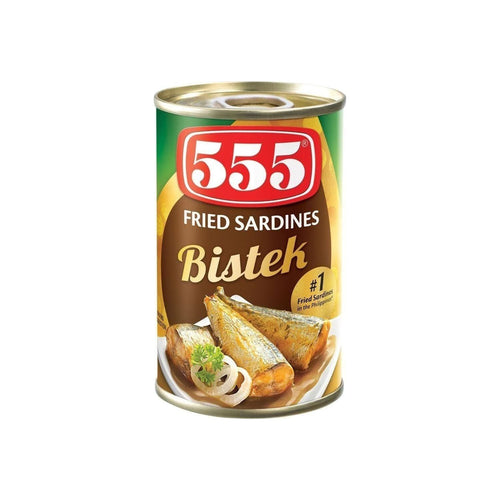 555 Fried Sardines Bistek 155g