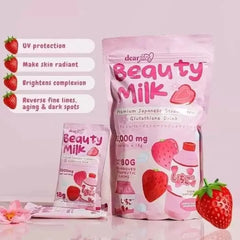 Beauty Milk Japanese Strawberry 18g x 10