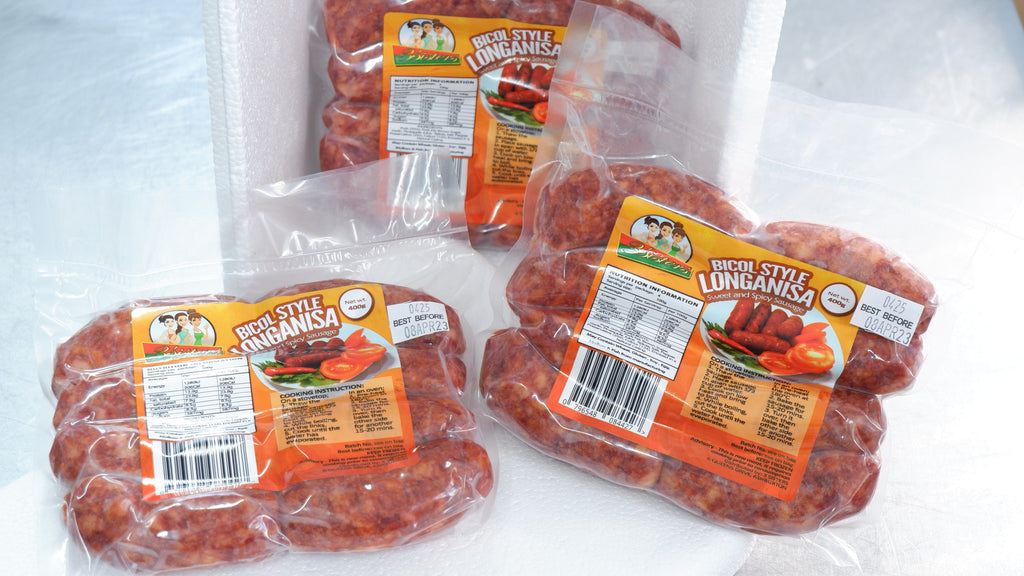 3 sisters Longanisa Bicol 400g