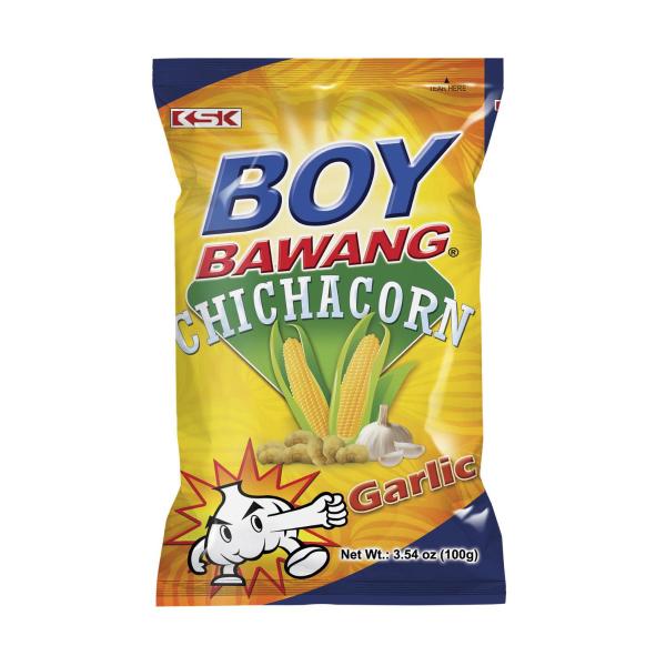 Boy Bawang Chichacorn - Garlic 100g
